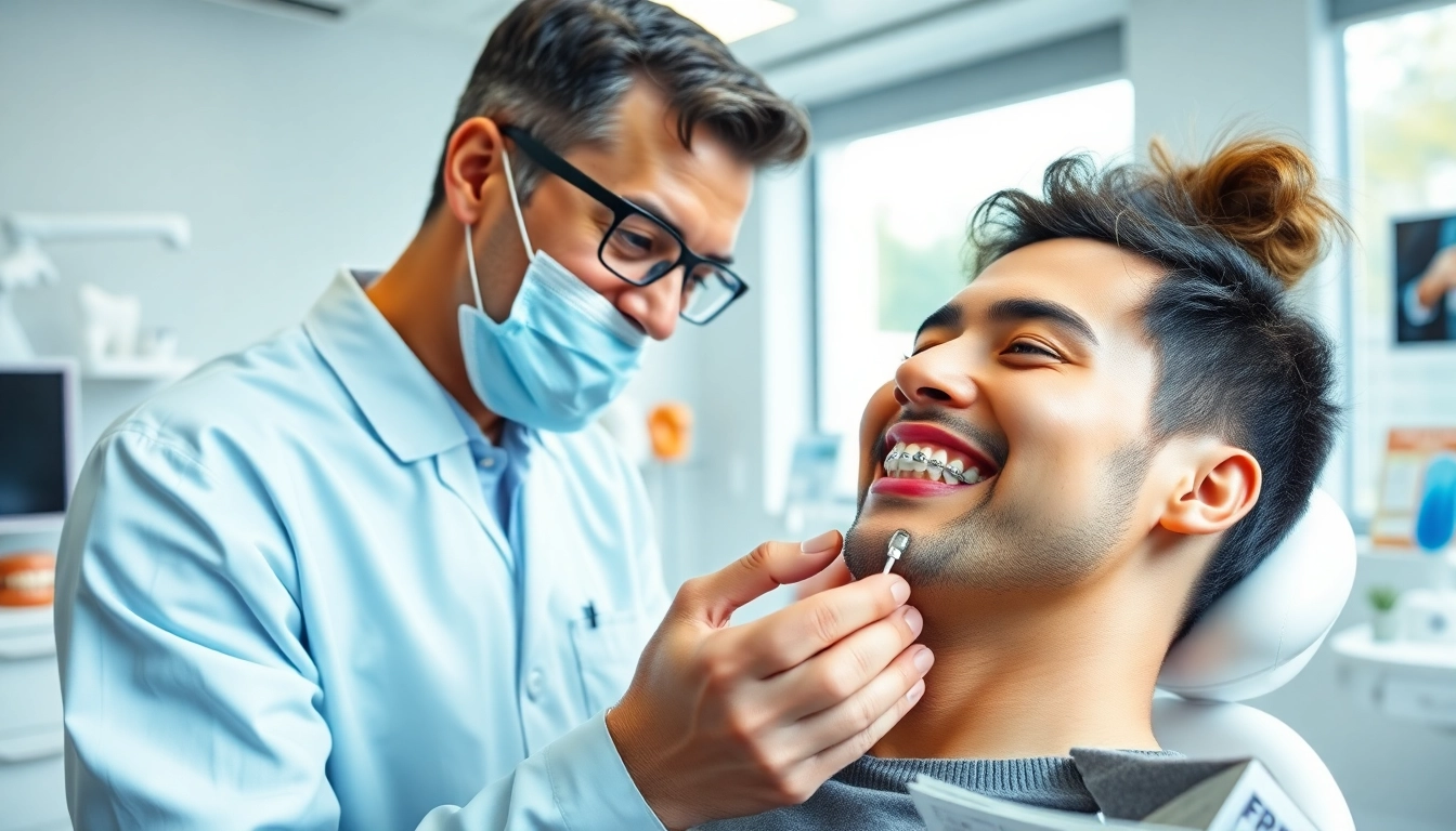 Evaluate braces Myrtle Beach with a compassionate orthodontist in a bright clinic setting.